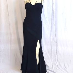 abs collection Size 6 Black Evening Maxi Gown $90